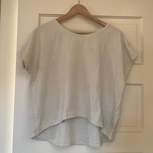 Only Child Raw Silk Top